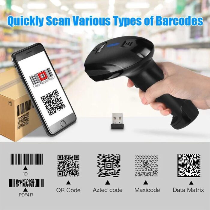 YHDAA YHD-1100LB 1D Laser Bar code Scanner - Image 3