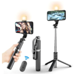 Q02s სელფის ჯოხი სანათით - Image 4