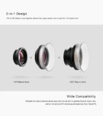 Apexel  2 in 1 Macro Lens 12x/24x მაკრო ლინზა - Image 6