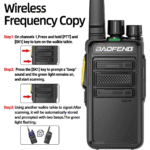 Baofeng v12d რაცია 2 ცალი - Image 2