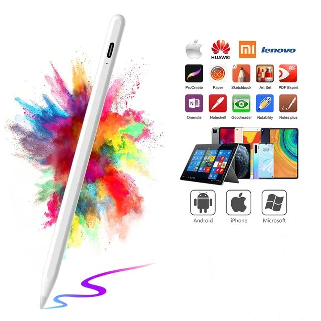 Centyoo 503 უნივერსალური სენსორული პასტა Stylus pen white Centyoo 503 უნივერსალური სენსორული პასტა Stylus pen white - Image 1