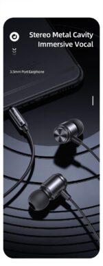 USAMS EP-44 3,5mm სადენიანი ყურსასმენი