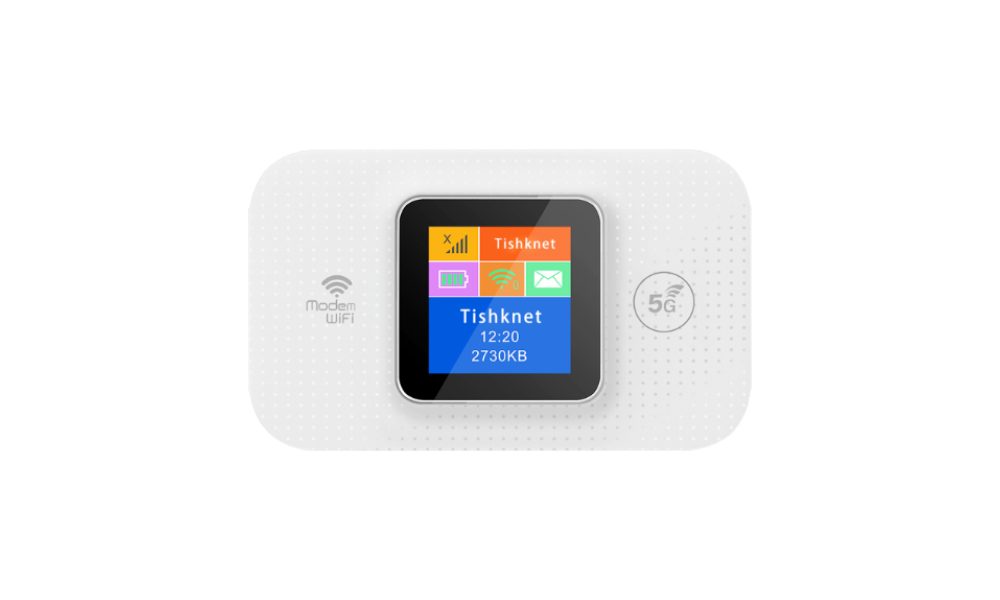 HW57 pro 3000mah 4G როუტერი სიმბარატით TopLink HW57 pro 3000mah 4G სიმ ბარათიანი როუტერი - Image 1