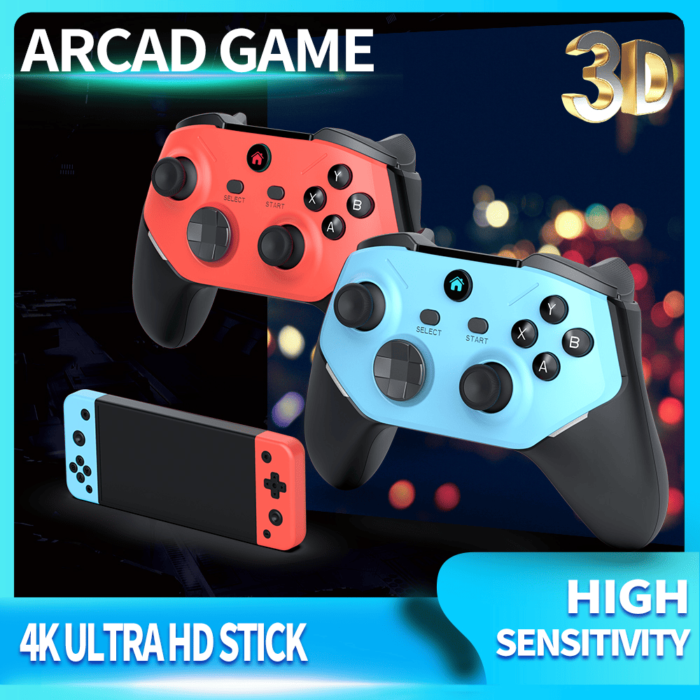 M66 Game Stick – 4K კონსოლი RGB განათებით (20,000 თამაში) M66 Game Stick 4K სათამაშო კონსოლი 20,000 თამაშით - Image 1