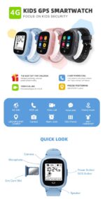 MOTTO LT30 4G GPS საბავშვო საათი - Image 5
