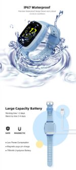 MOTTO LT30 4G GPS საბავშვო საათი - Image 8