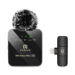 Puluz Wireless Microphone უსადენო სამკერდე მიკროფონი