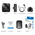 Puluz Wireless Microphone უსადენო სამკერდე მიკროფონი - Image 5