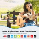 Puluz Wireless Microphone უსადენო სამკერდე მიკროფონი - Image 9