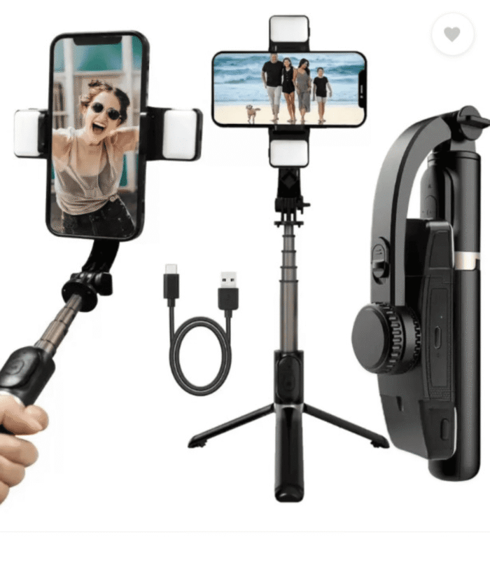 Q08d Gimbal Stabilizer Selfie Stick Tripod - Image 3