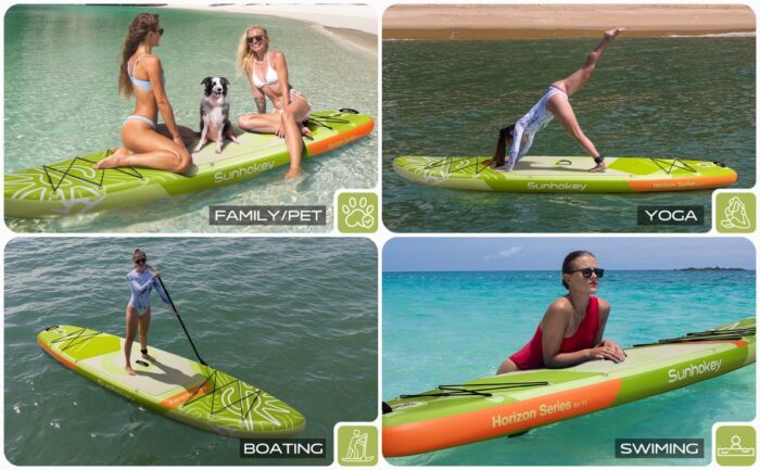 SUNHOKEY SH03 Sup Board Paddle Board გასაბერი დაფა - Image 11