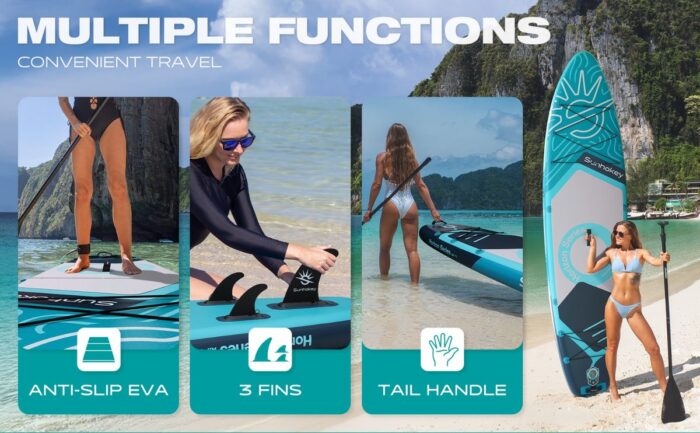 SUNHOKEY SH03 Sup Board Paddle Board გასაბერი დაფა - Image 14