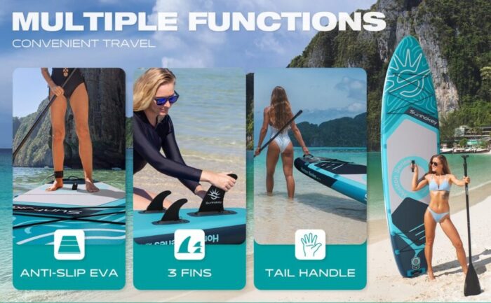 SUNHOKEY SH03 Sup Board Paddle Board გასაბერი დაფა - Image 14