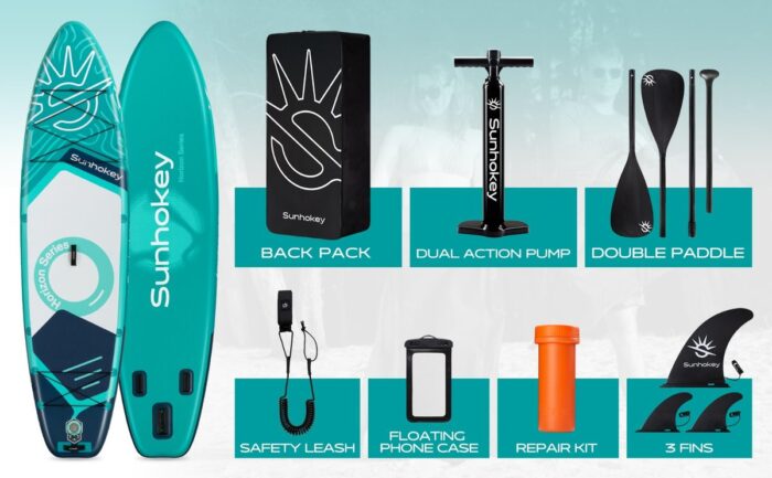 SUNHOKEY SH03 Sup Board Paddle Board გასაბერი დაფა - Image 8