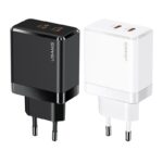 USAMS T54 40W Type-C Ports Fast Charger სწრაფი დამტენი