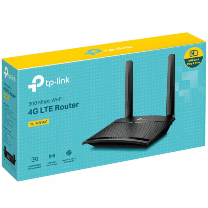 TP-Link TL-MR100 300Mbps Wireless N 4G სიმ ბარათიანი როუტერი - Image 2