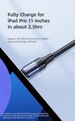 USAMS U71 Type-C To Type-C 100W PD 2m დამტენი კაბელი - Image 8