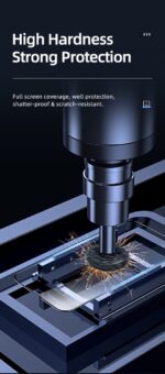 US-BH785 iPhone 13 ეკრანის დამცავი "ბრონი" - Image 5