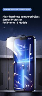 US-BH785 iPhone 13 ეკრანის დამცავი "ბრონი" - Image 6