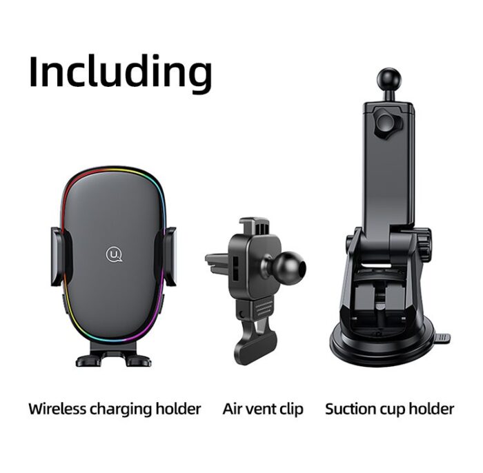 USAMS CD187 15W Wireless Charging Car Holder - Image 9