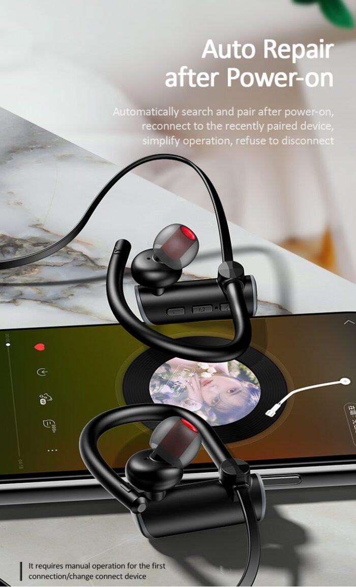 USAMS YD004 S4 Sports უსადენო ყურსასმენი - Image 6