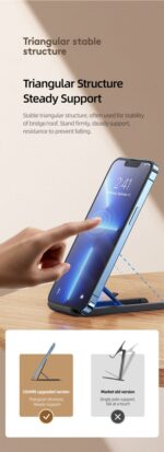 US-ZJ070 USAMS სადგამი პლანშეტისთვის და ტელეფონისთვის - Image 2