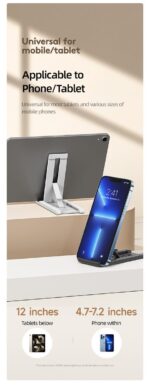 US-ZJ070 USAMS სადგამი პლანშეტისთვის და ტელეფონისთვის - Image 7