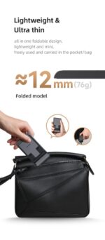 US-ZJ073 USAMS დასაკეცი სადგამი ტელეფონისთვის და პლანშეტისთვის - Image 2