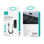 USAMS SJ503 Car Digital Display FM Wireless Audio Receiver BT5,0 - Image 2