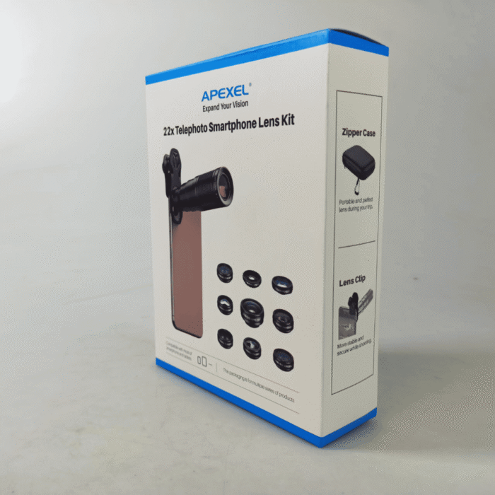 APEXEL 22x telescope lens kit APL-22XDG9 ტელეფონის ლინზა - Image 2
