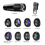 APEXEL 22x telescope lens kit APL-22XDG9 ტელეფონის ლინზა - Image 4