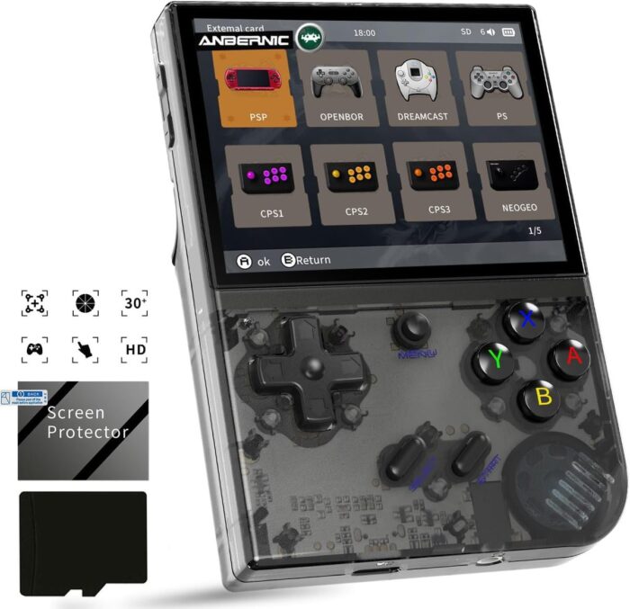 Anbernic RG35XX Plus 6900 Games რეტრო თამაშების კონსოლი - Image 3