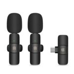Puluz Wireless 2x Microphone უსადენო სამკერდე მიროფონი