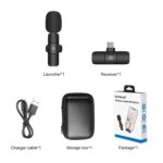 Puluz Wireless Microphone 1x უსადენო სამკერდე მიკროფონი - Image 8