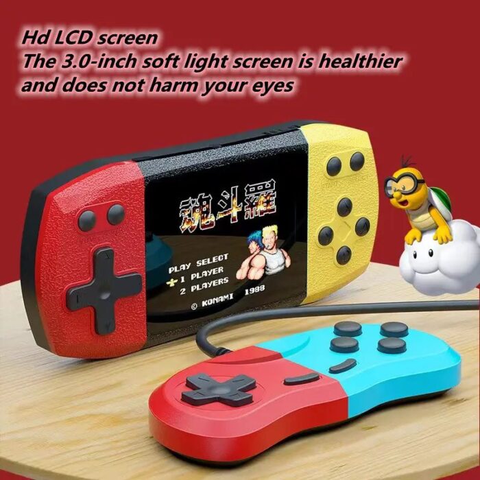 F1 Handheld სათამაშო კოსოლი 620 თამაშით - Image 4