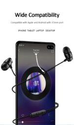 USAMS EP-36 3.5MM Metal კაბელიანი ყურსასმენი