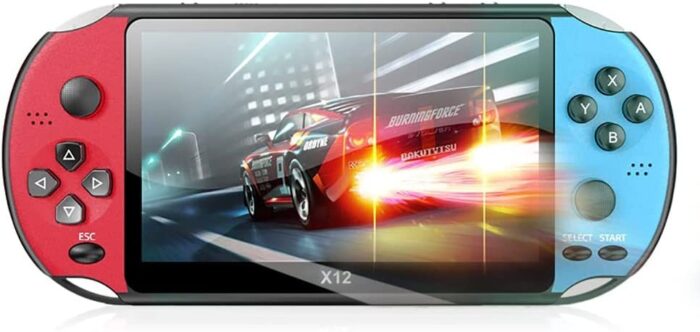 X12 Game console რეტრო თამაშების კონსოლი 3000 თამაშით - Image 3