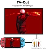 X12 Game console რეტრო თამაშების კონსოლი 3000 თამაშით - Image 5