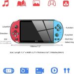 X12 Game console რეტრო თამაშების კონსოლი 3000 თამაშით - Image 7