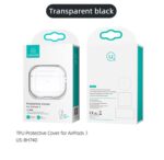 US-BH740 TPU Airpod 3 -ის დამცავი ქეისი გამჭირვალე - Image 5