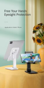 US-ZJ059 სადგამი ტელეფონისთვის და პლანშეტისტვის - Image 4