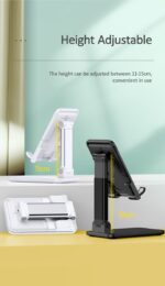 US-ZJ059 სადგამი ტელეფონისთვის და პლანშეტისტვის - Image 6