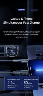 US-CC154 C29 45W მანქანის სწრაფი დამტენი - Image 4