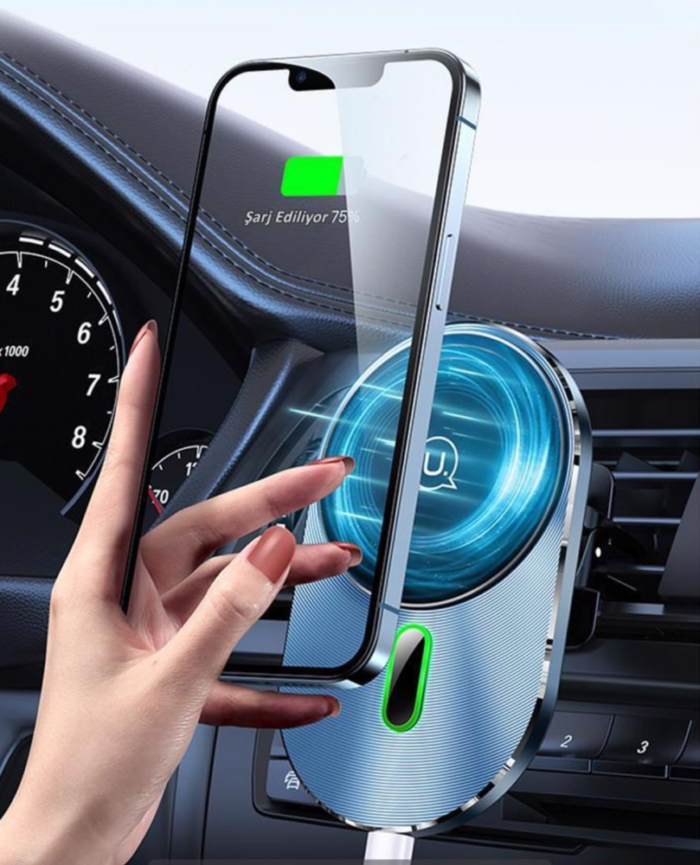 USAMS CD170 Wireless Charging Phone Holder - Image 3