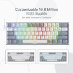 მექანიკური კლავიატურა Redragon K617-R Fizz Mechanical Gaming Keyboard