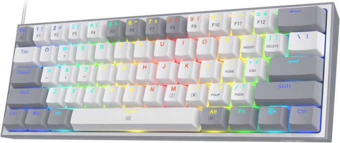 მექანიკური კლავიატურა Redragon K617-R Fizz Mechanical Gaming Keyboard - Image 2