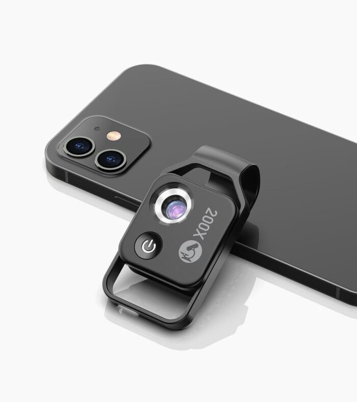 მიკროსკოპული ლინზა Apexel MS002 200X Phone Microscope - Image 3