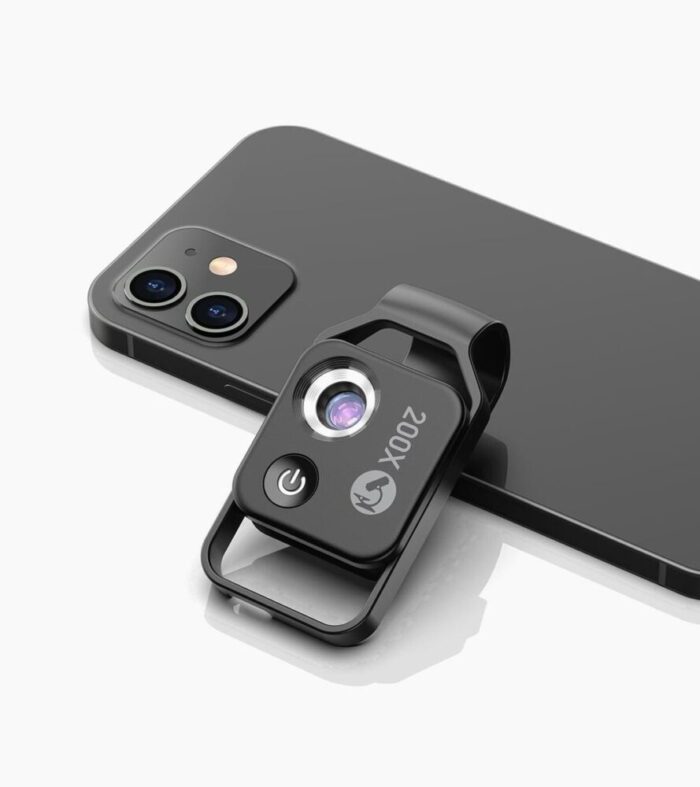 მიკროსკოპული ლინზა Apexel MS002BK 200X Phone Microscope Lens - Image 3