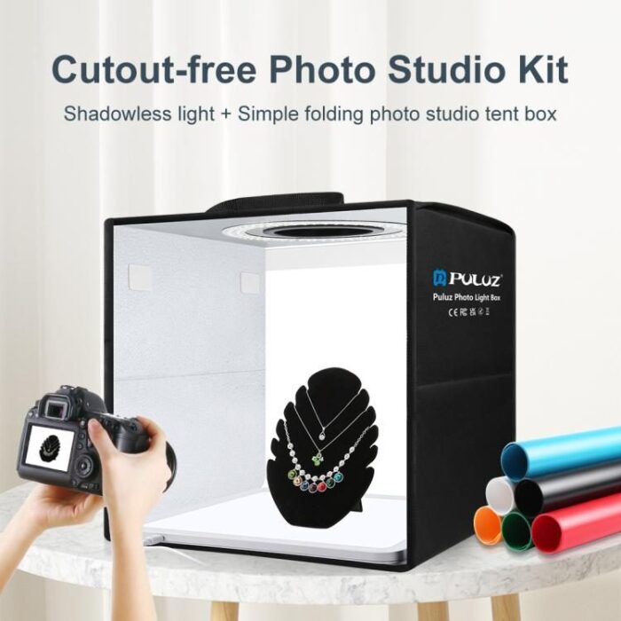 PULUZ Photo Light Box 30x30 cm მინი ფოტო სტუდია - Image 3