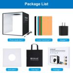 PULUZ Photo Lighting Studio 40x40 cm მინი ფოტოსტუდია - Image 10